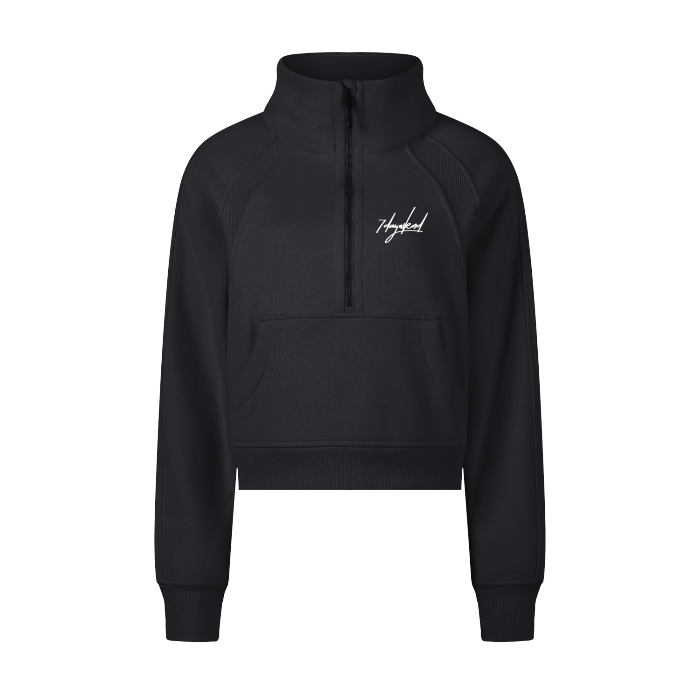Signature Half-Zip Sweatshirt – 7daywknd Signature Half-Zip Sweatshirt – 7daywknd