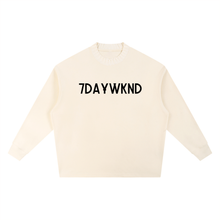 Load image into Gallery viewer, Knitted Round Neck Oversize Sweatshirt