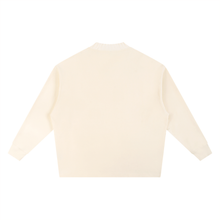 Load image into Gallery viewer, Knitted Round Neck Oversize Sweatshirt