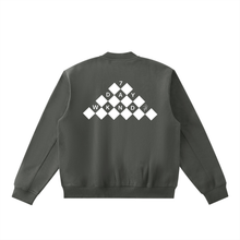 Load image into Gallery viewer, Checkmate Fleeced Varsity Jacket
