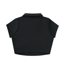 Load image into Gallery viewer, Artsy V-Neck Crop Top
