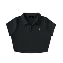 Load image into Gallery viewer, Artsy V-Neck Crop Top
