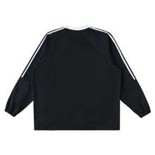 Load image into Gallery viewer, Color-Block V-Neck Long-Sleeve T-Shirt
