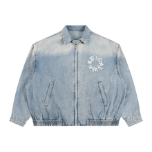 Load image into Gallery viewer, 7daywknd Vintage Full-Zip Denim Jacket
