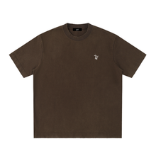 Load image into Gallery viewer, Artsy Heavyweight Vintage Washed Frayed T-Shirt
