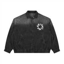 Load image into Gallery viewer, 7daywknd Vintage Full-Zip Denim Jacket
