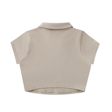Load image into Gallery viewer, Artsy V-Neck Crop Top
