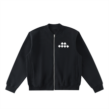 Load image into Gallery viewer, Checkmate Fleeced Varsity Jacket
