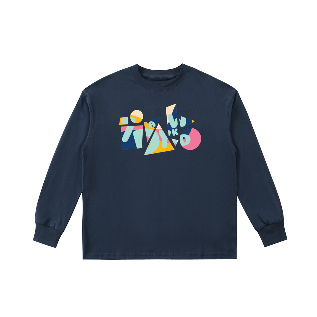 Happy Shapes Long-Sleeve Tee