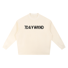 Load image into Gallery viewer, Knitted Round Neck Oversize Sweatshirt
