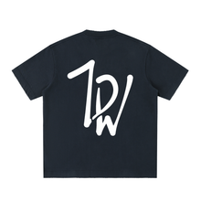 Load image into Gallery viewer, Artsy Heavyweight Vintage Washed Frayed T-Shirt
