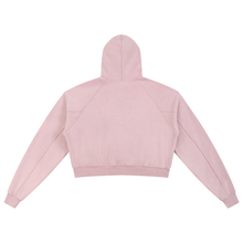 Load image into Gallery viewer, Snow Washed 7daywknd Cropped Hoodie
