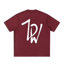 Load image into Gallery viewer, Artsy Heavyweight Vintage Washed Frayed T-Shirt
