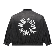 Load image into Gallery viewer, 7daywknd Vintage Full-Zip Denim Jacket
