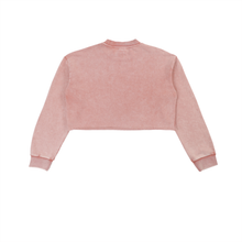 Load image into Gallery viewer, Snow Washed 7daywknd Cropped Sweatshirt
